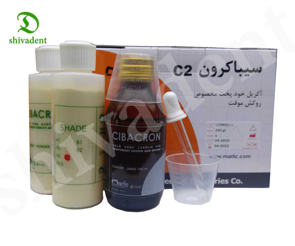 روکش موقت دو رنگ